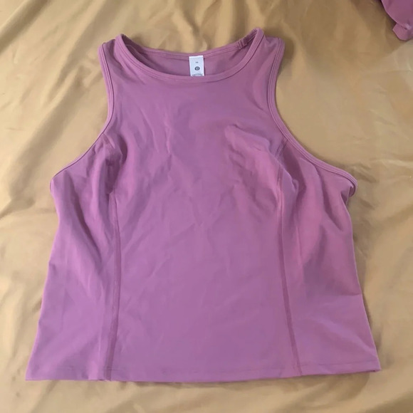 Lululemon Nulux Racerback Cropped Run tank 6,10,12 Velvet Dusk - Picture 1 of 10